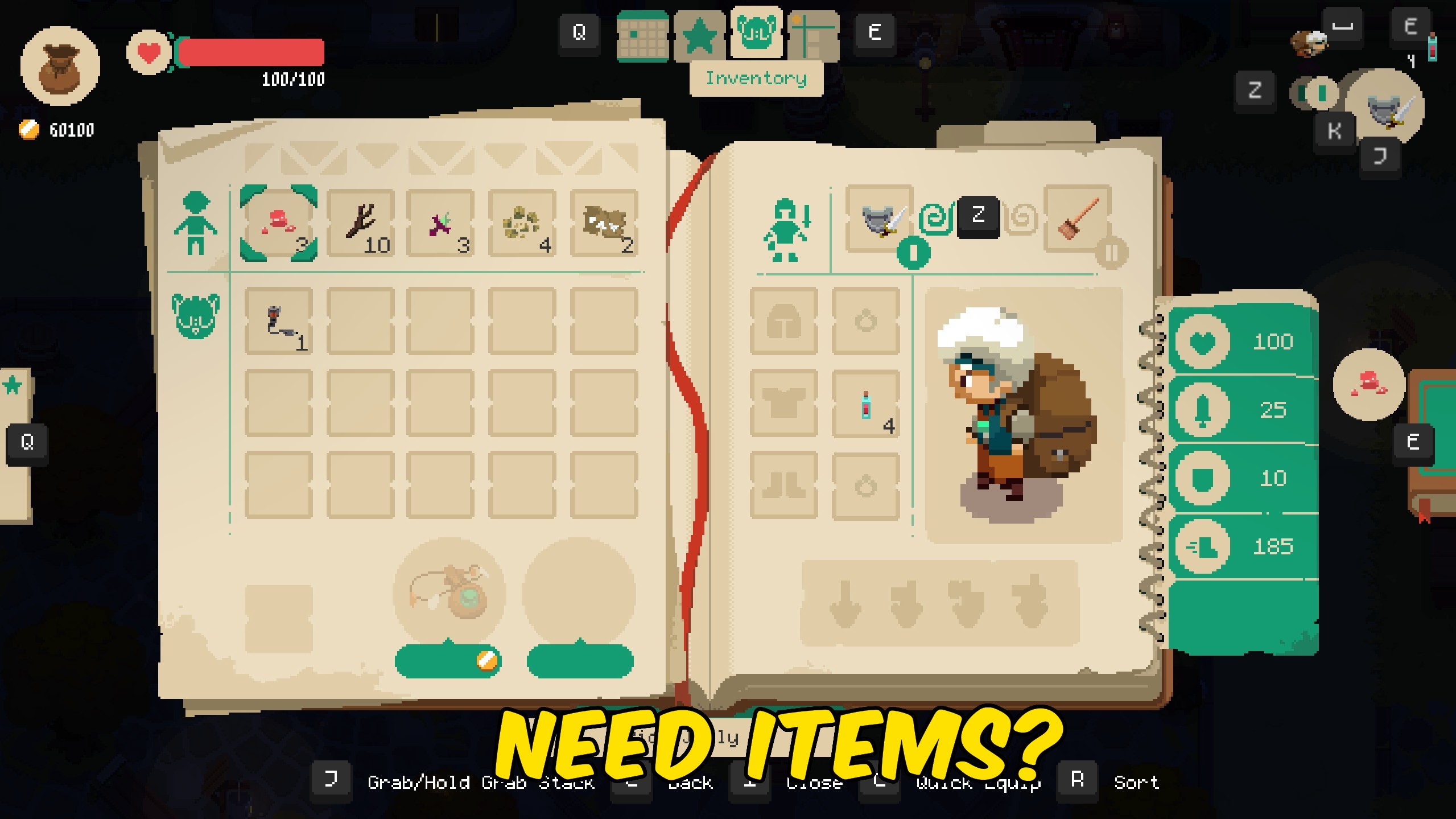 Give Items